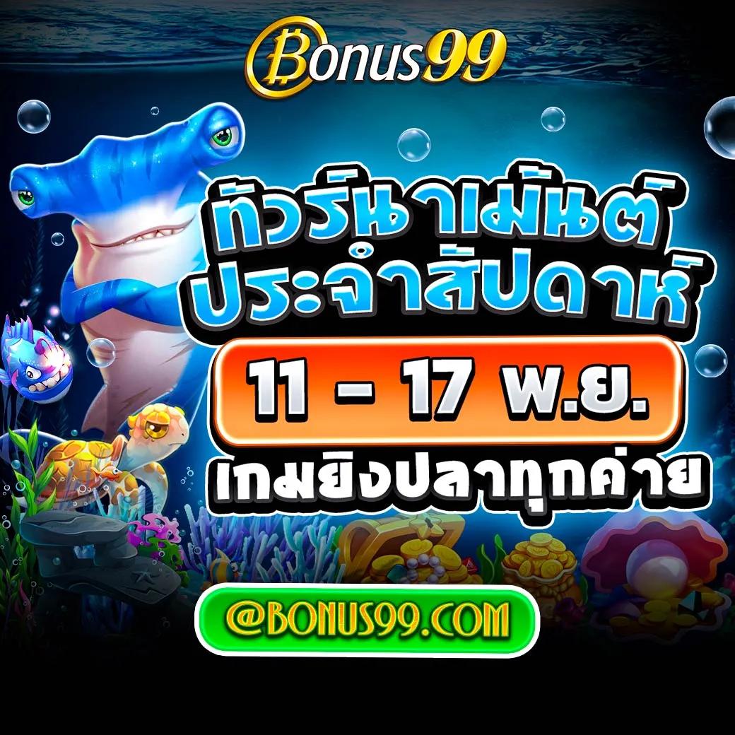 องค์ประกอบสำคัญของ Bonus99