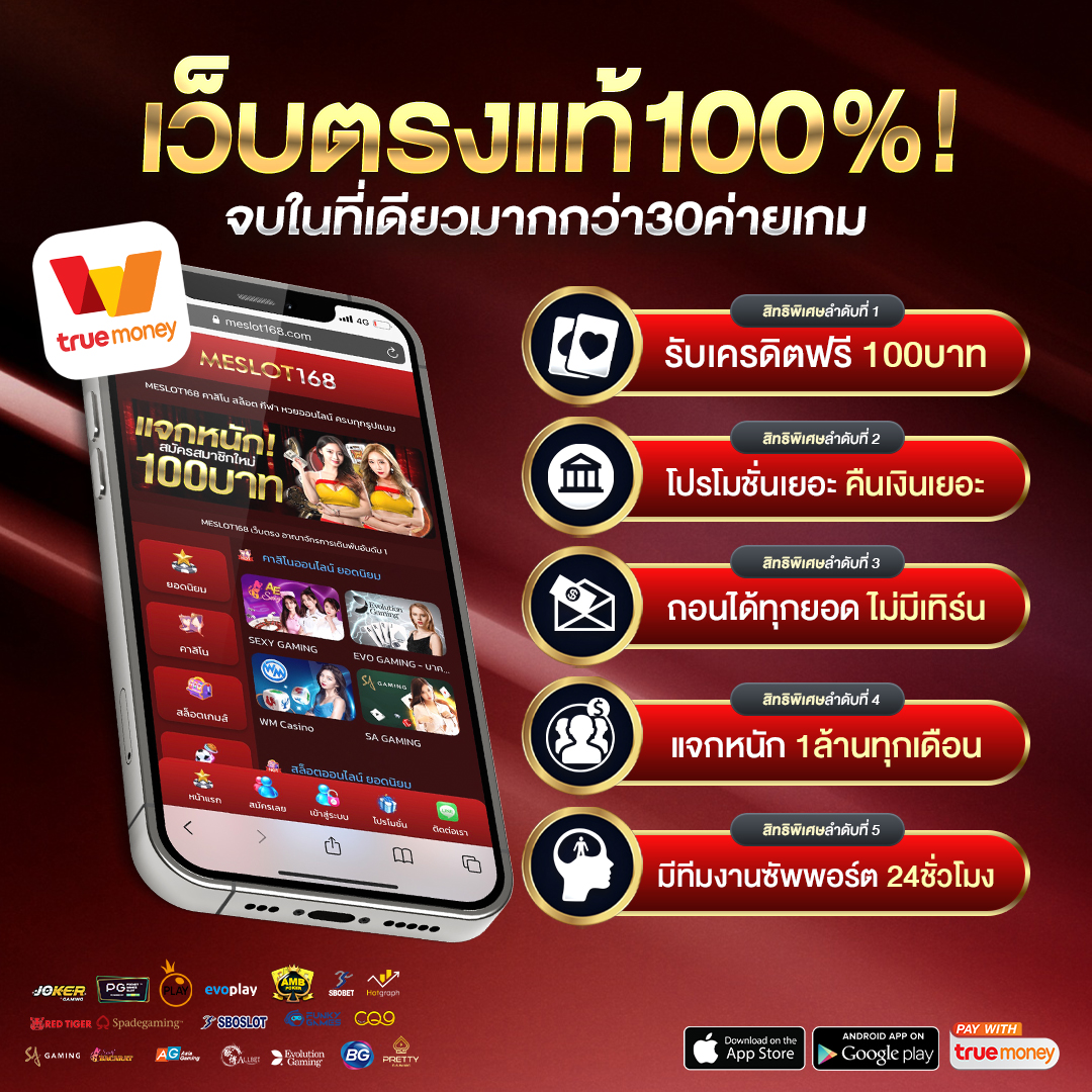 MESLOT168 สล็อตยอดนิยม ฝากถอนรวดเร็ว โบนัสเครดิตฟรี 200 บาท