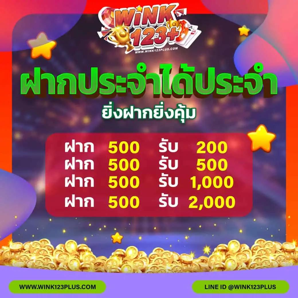 Wink123plus แพลตฟอร์มสล็อตออนไลน์ยอดนิยม โบนัสเพียบ 